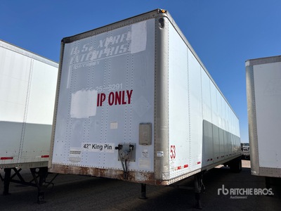 1999 Wabash 53 ft x 102 in T/A Van Trailer
