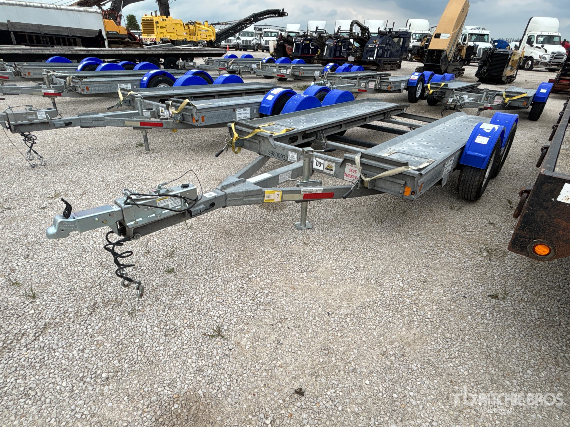 2020 Demco AT7000P T/A 1 Car Open Car Carrier Trailer