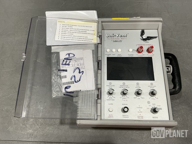 Impact Uni-Vent 754M Portable Ventilator