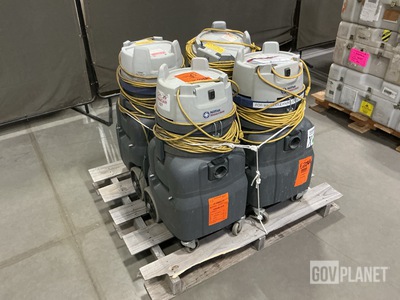(4) Nilfisk GWD 360 Wet/Dry Vacuums