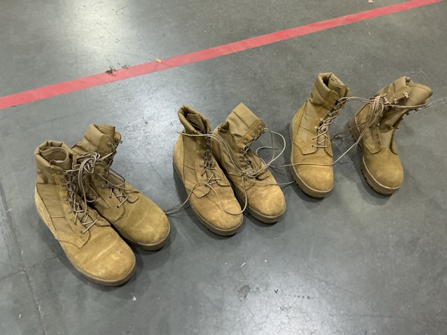 (93) Pairs of Hot Weather Boots