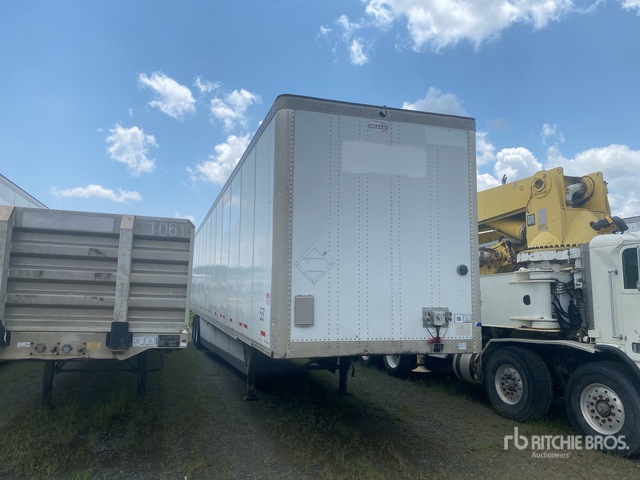 2016 Wabash 53 ft x 102 in T/A Van Trailer