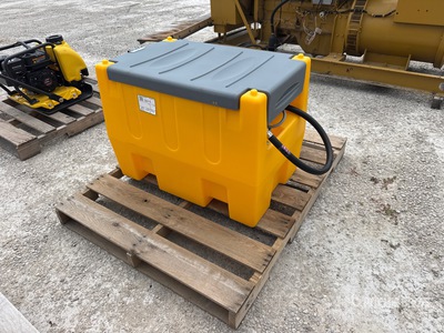 Electric 60 Gallon Poly Diesel Tank with 12v Pump (Unused)