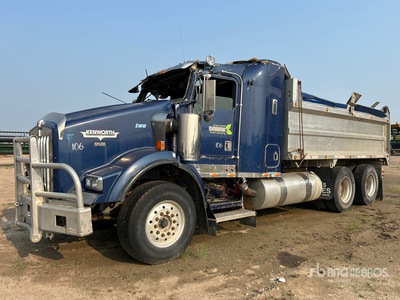 2002 Kenworth 6x4 Sleeper Camion à benne tandem (Inoperable)