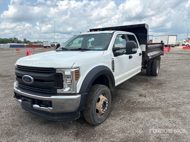 2018 Ford F-550 XL 4x4 Crew Cab Dump Truck