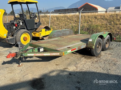 1991 Ubilt 20 ft T/A フラットベッドトレーラー