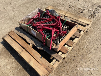 Quantity of Heavy-Duty Ratchet Load Binders and Chains Set