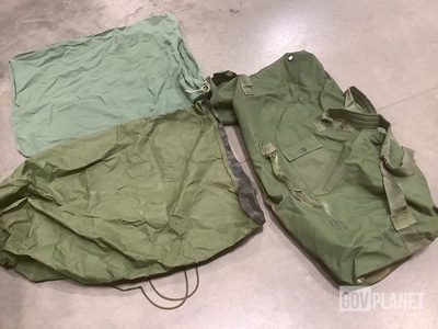(23) Clothing Bags, (65) Duffel Bags & (57) Barracks Bags