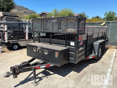 2008 Marksman LSET80X14-70 14 ft T/A Landscape Trailer