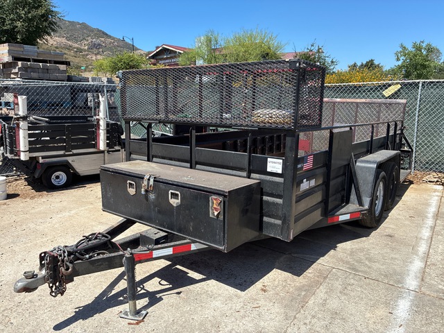 2008 Marksman LSET80X14-70 14 ft T/A Landscape Trailer