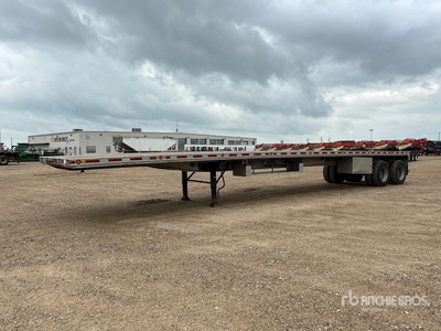 1999 Alutrec 48 ft T/A Flatbed Trailer