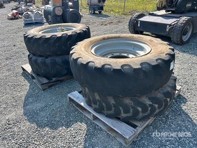 Quantity of (4) 13.00x24 Opony - Fits Telehandler