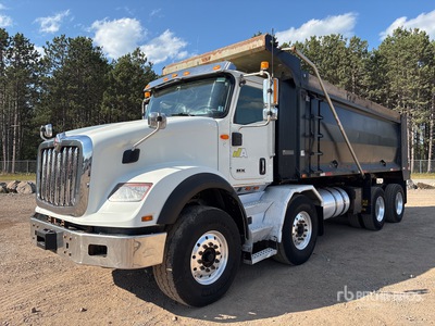 2020 International HX620 8x4 Twin-Steer T/A Dump Truck