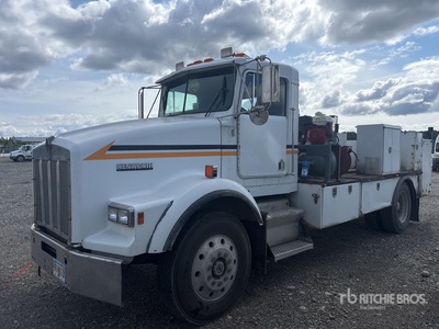 1989 Kenworth T800 4x2 Camion de lubricacion