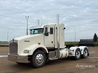2001 Kenworth T800 6x4 T/A Sleeper Truck Tractor