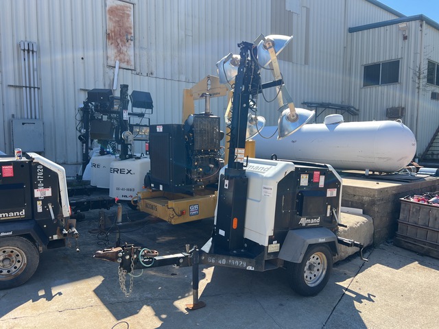 2018 Allmand Night-Lite V-Series 8 kW Light Tower