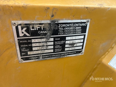 2013 Lift King LK10M42 10000 lb 4x4 Rough Terrain Forklift
