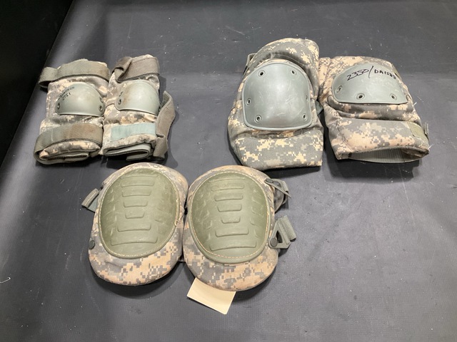(22) Pairs of Elbow Pads, (62) Pairs of Knee Pads & Assorted Items