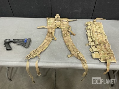 (13) Tactical Assault Panels, (1) Shoulder Stock & Assorted Items