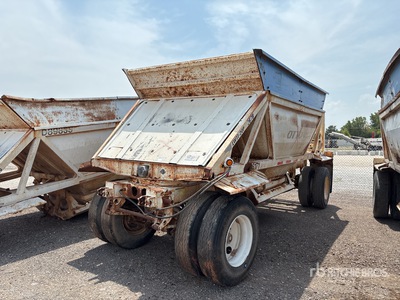 2005 Ranco 19 ft S/A B-Train Pup Remorque à benne