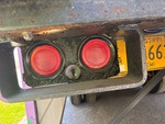 Trailer Chassis with Brake Lights Functional