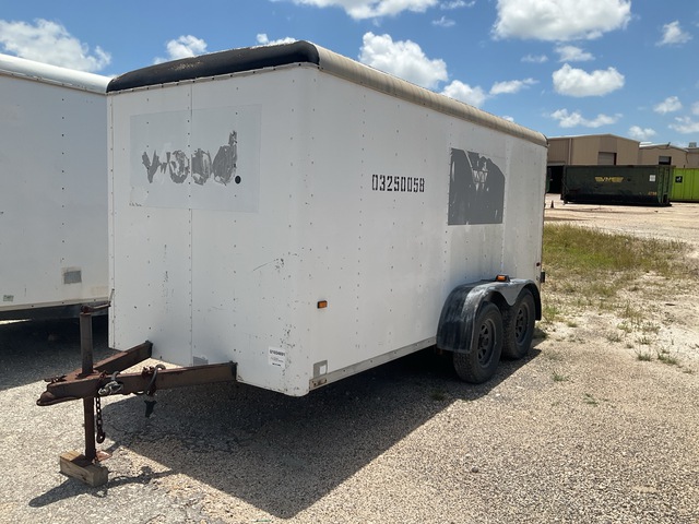 1993 Wells Cargo 14 ft T/A Enclosed Trailer