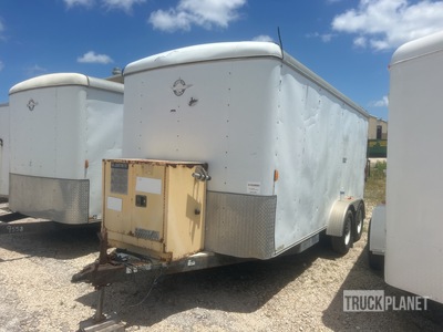 2006 CAO 16 ft T/A Enclosed Trailer