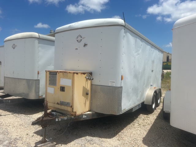 2007 CAO 16 ft T/A Enclosed Trailer