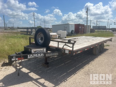 2015 Lama 20 ft T/A Flatbed Trailer