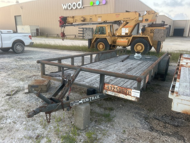 2018 Tem-Trail 20 ft T/A Utility Trailer
