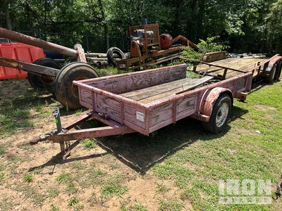 1992 Texas Brag 10 ft S/A Tilt Deck Trailer