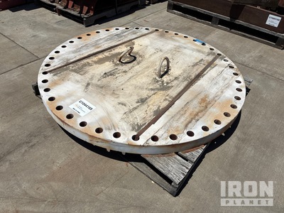 48 in Blind Flange Steel 59 1/2 in x 3 in