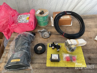 (4) Retaining Clamp Assemblies, (118) Electrical Connectors & Assorted Items