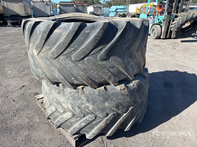 Quantity of (2) Michelin 600/60R30 Tires