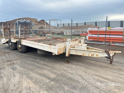 1989 Custom Built 5.4 m Bogie/A Rimorchio per attrezzatura