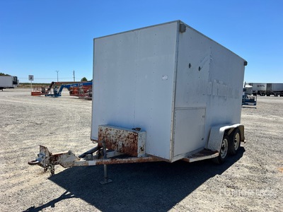 2003 12 ft T/A Sounder Enclosed Trailer