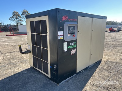 2012 Ingersoll Rand R160NE A10 1132 cfm Skid-Mounted Variable Speed Rotary Screw Compresor de aire