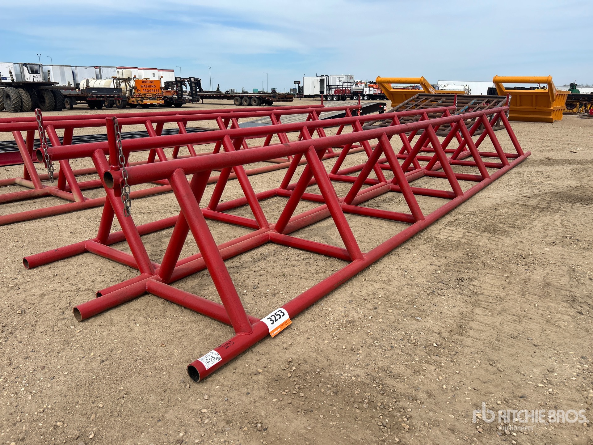 Quantity of (2) 2026 Engineered 28 ft Pipe Racks