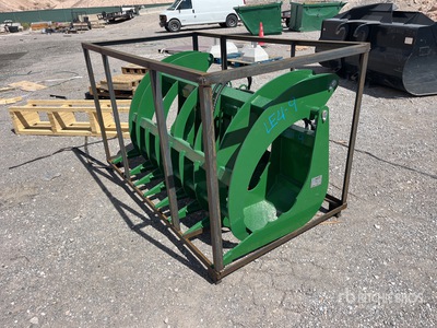 2026 AGT SRR72 78 in Skeleton Skid Steer Grapple Bucket (Unused)