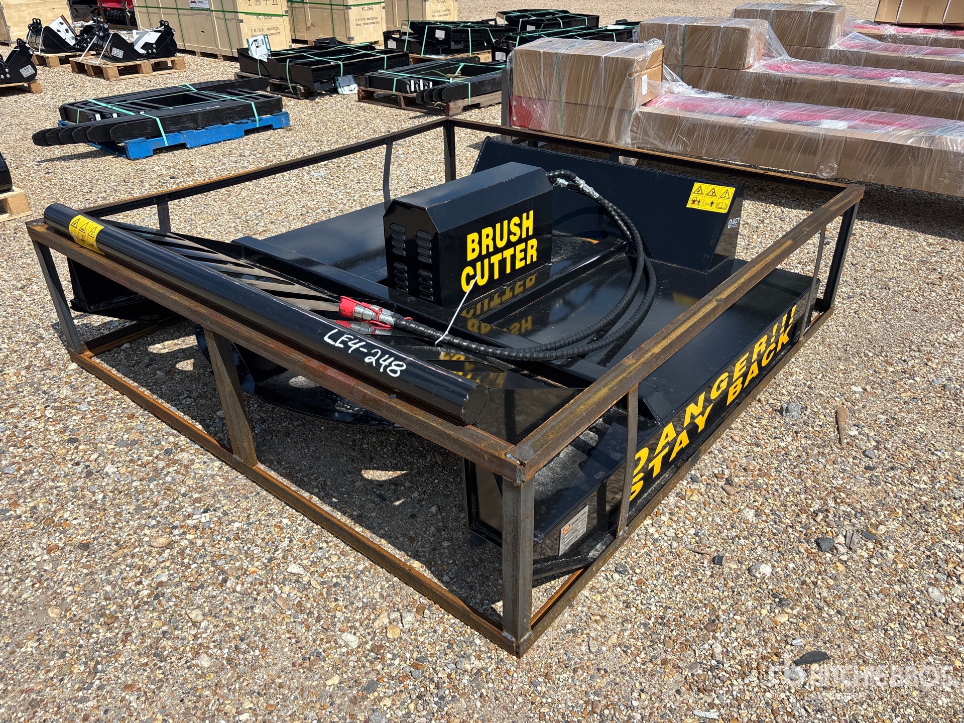 2026 Mower King SSRC 72 in Skid Steer Brush Cutter (Unused)