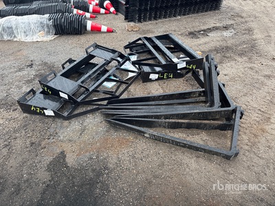 2026 Mower King SA Qty of 4 Forche per mini pala (Unused)