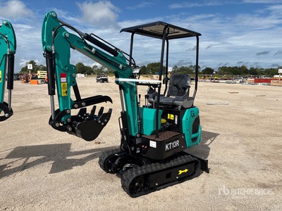 2026 CFG KT13R Mini Excavator (Unused)