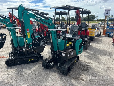 2026 CFG KT13R Mini Excavator (Unused)
