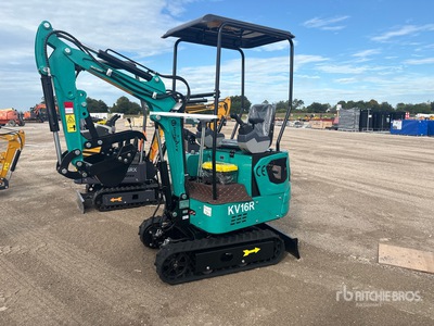 2026 CFG KV16R Mini Excavator (Unused)