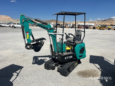 2026 CFG KT13R Mini Excavator (Unused)