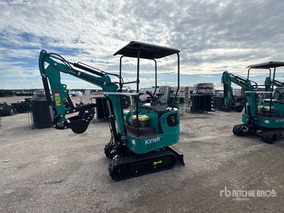 2026 CFG KV16R Mini Excavator (Unused)