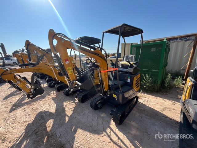 2026 CFG MX15RX Mini Excavator (Unused)
