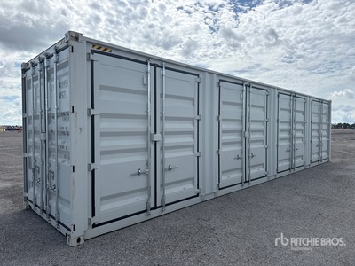 2026 40 ft High Cube Multi-Door Storage Container