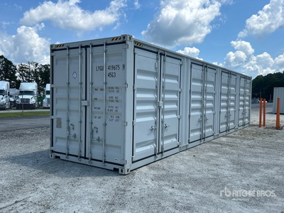 2026 40 ft High Cube Multi-Door Storage Container