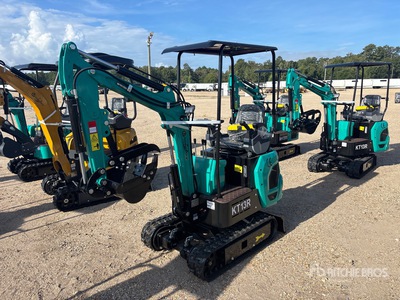 2026 CFG KT13R Mini Excavator (Unused)